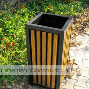 Kosha dekorative mbeturinash per parqe Kosha dekorative mbeturinash per parqe